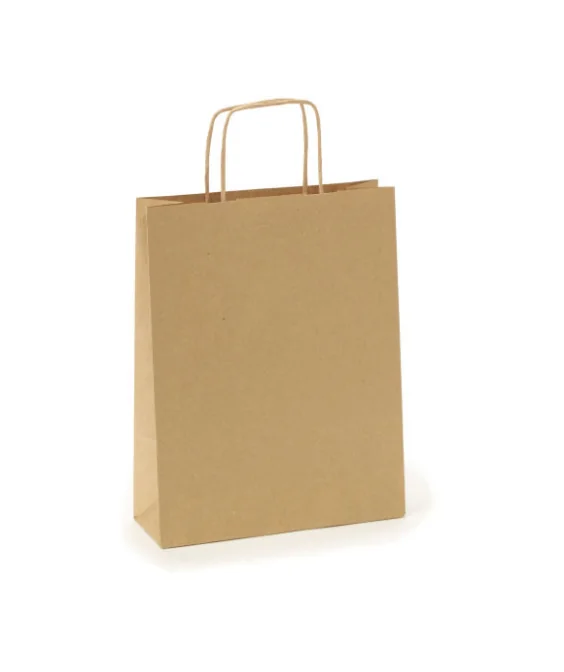 Saco Papel Mini A5 18x8x23cms Natural