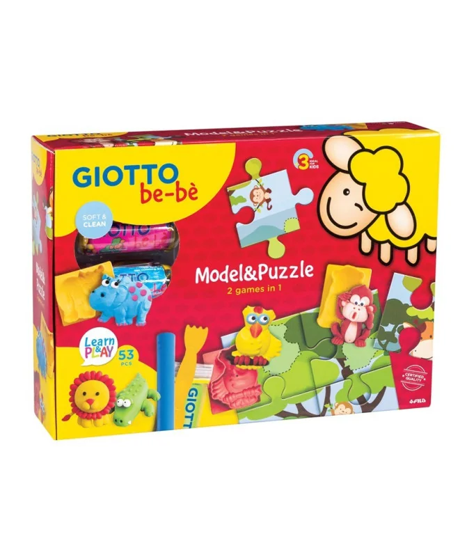 Set Giotto Bebé Model e Puzzle 479800