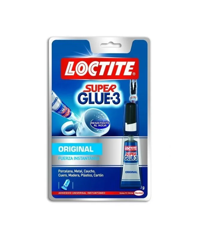 Super Cola 3 Loctite 3grs Original