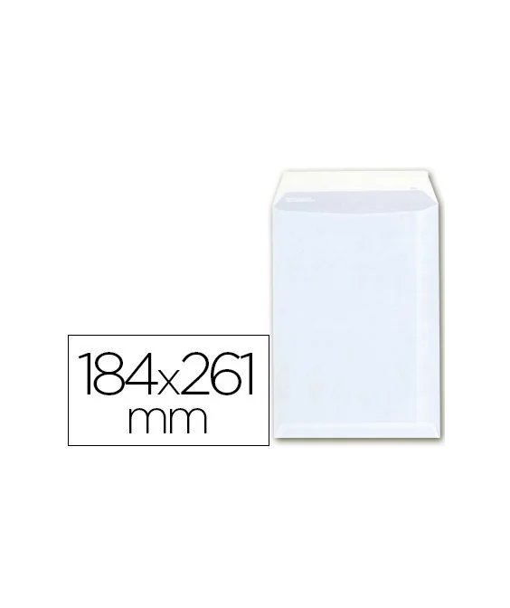 Envelope AB-26 Bolsa Quato Prolongado Branco 184x261mm Tira de Silicone Cx. 250 Unidades