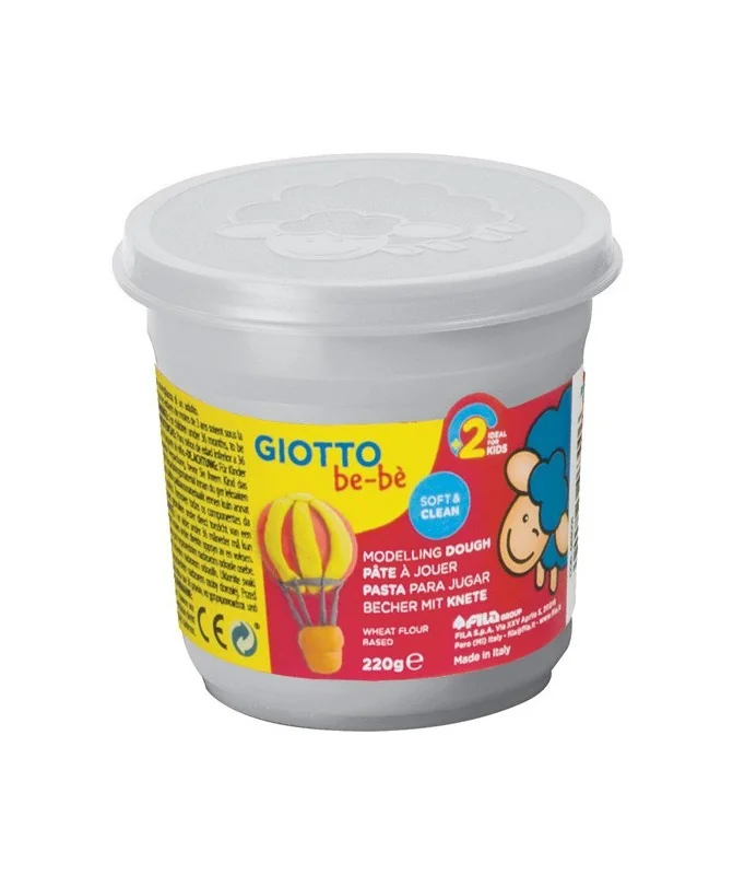 Boião Pasta de Modelar Giotto BeBé 220 gr 463008 Branco