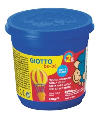 Boião Pasta de Modelar Giotto BeBé 220 gr 463009 Azul Escuro