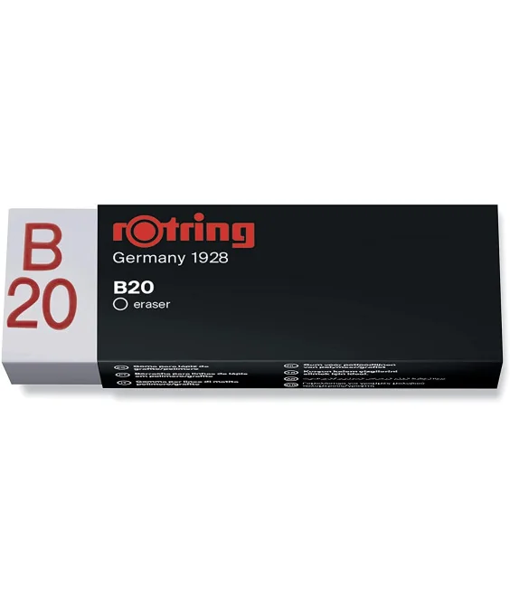 Borracha Grande Branca Rotring B20