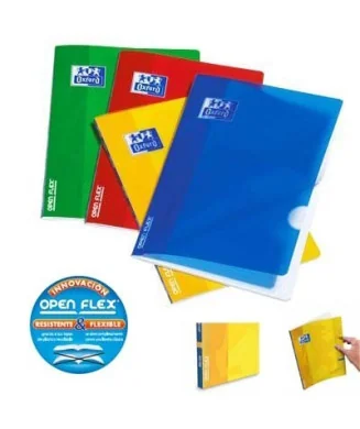 Caderno Agrafado Oxford OpenFlex 48Fls. A4 Cores Sortidas Pautado