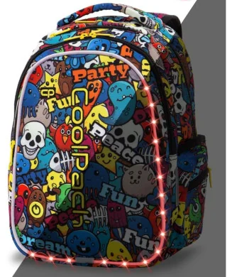 Mochila CollPack Joy M C/ LED Cartoon