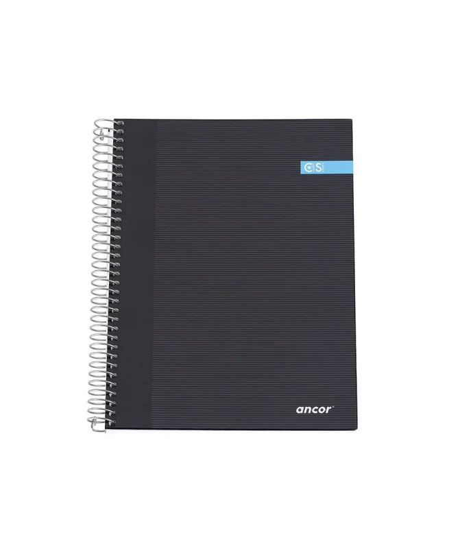 Caderno A4 C/Argolas Capa Flexivel Azul 80fls/70grs CST Liso