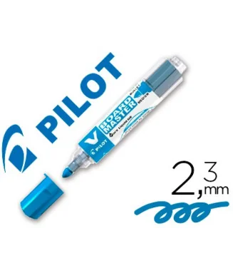 Marcador Pilot V-Board Master Para Quadro Branco Traço 2,3mm Tinta Líquida Azul