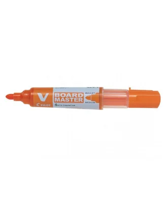 Marcador Pilot V-Board Master Para Quadro Branco Traço 2,3mm Tinta Líquida Laranja