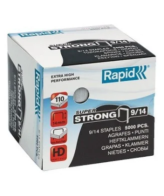 Caixa c/5000 Agrafes Rapid Super Strong 9/14