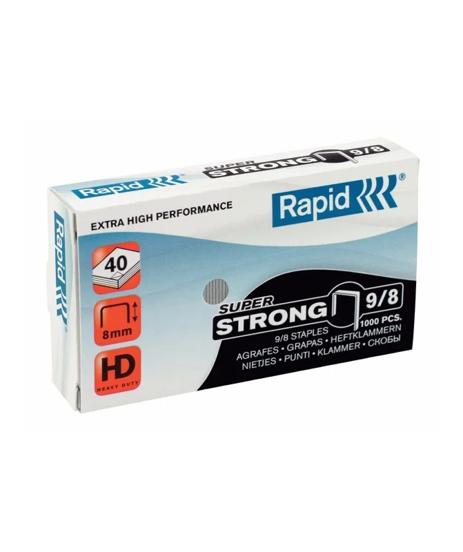 Caixa c/5000 Agrafes Rapid Super Strong 9/8