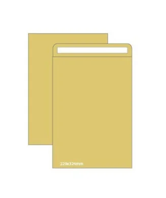 Caixa com 250 Sacos Envelope C4 229x324 Silicone Kraft