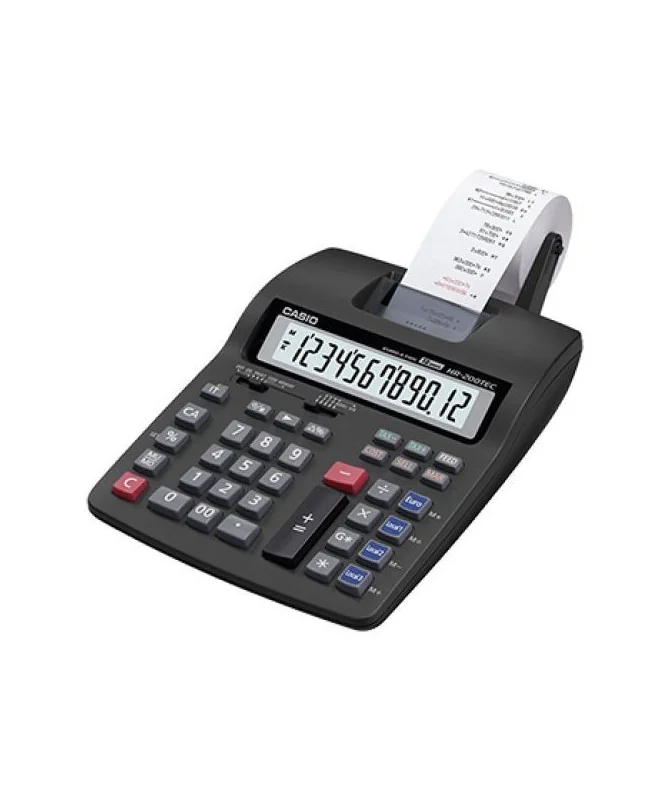 Calculadora de Secretaria Casio HR200RCE com Fita